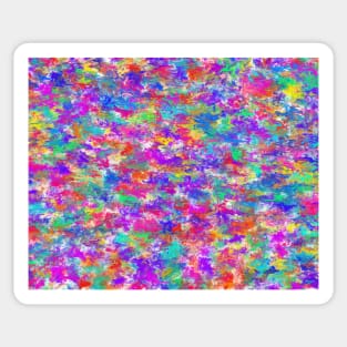 Colorful swirls Sticker